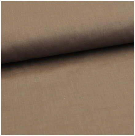 Hnedá -  cotton fabric 