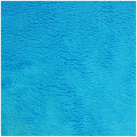Wellsoft fleece tyrkysový 60cm II.TRIEDA