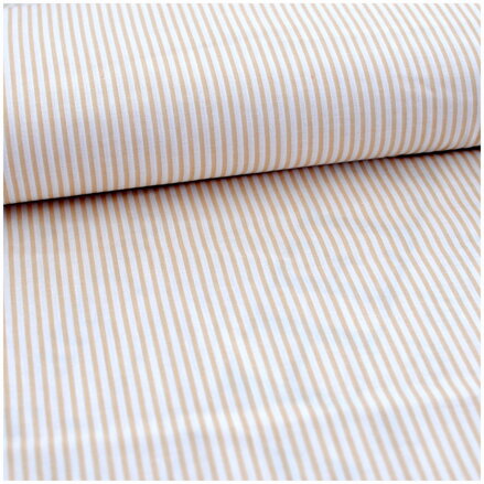 Pásik béžový -  cotton fabric 