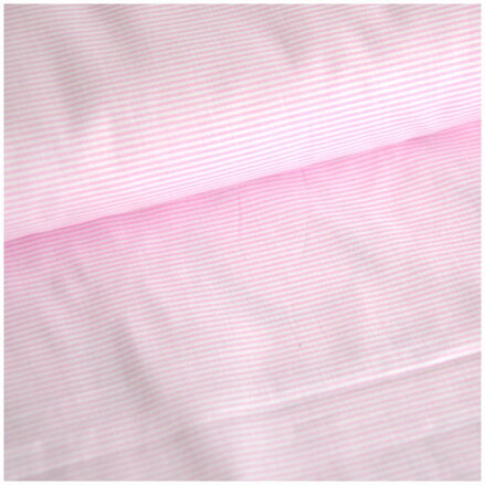 Pásik ružový -  cotton fabric  