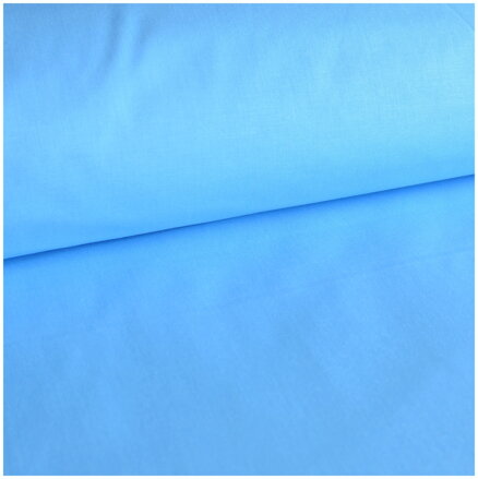 Modrá  - bavlnené plátno 