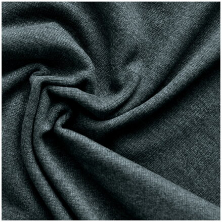 Antracit patent 2x1 - ribbed knit