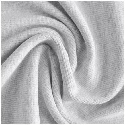 Bledošedý melír patent vrúbkovaný 2x1