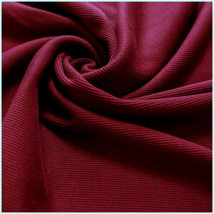 Bordový patent vrúbkovaný 2x1