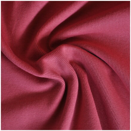 Tehlový patent vrúbkovaný 2x1 - ribbed knit