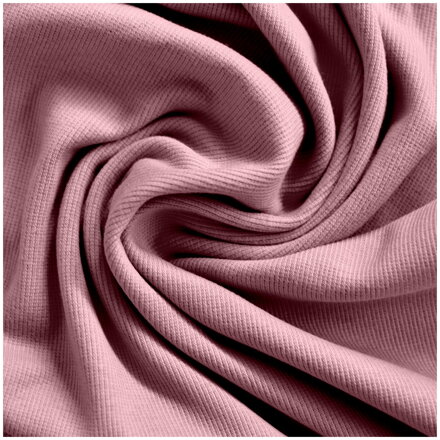 Tmavý staroružový patent vrúbkovaný 2x1