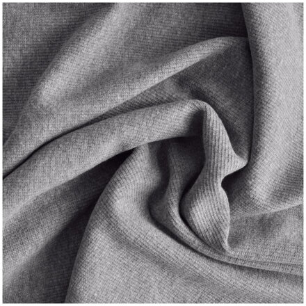 Tmavošedý melír patent vrúbkovaný 2x1