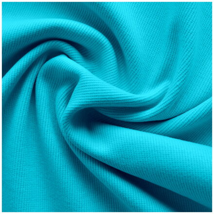 Tyrkysový patent vrúbkovaný 2x1 - ribbed knit Tyrkysový patent vrúbkovaný 2x1 - ribbed knit