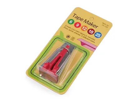 Zakladač šikmých prúžkov sada 4 ks - Tape Maker Set 