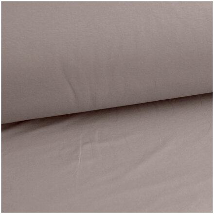 Šedo-hnedá french terry Šedo-hnedá french terry