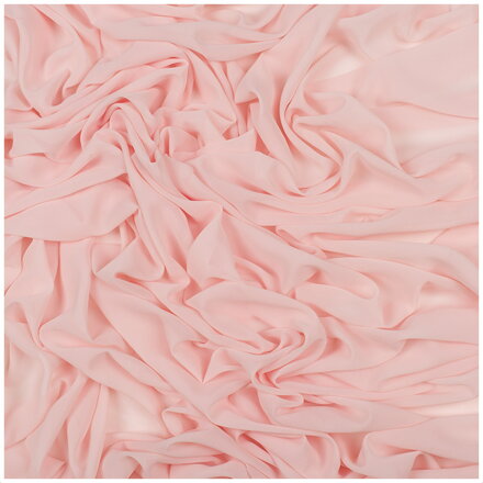Púdrovo ružový šifón - Powder pink chiffon