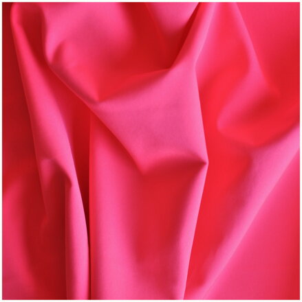 Softshell fluo ružový 310g 50cm