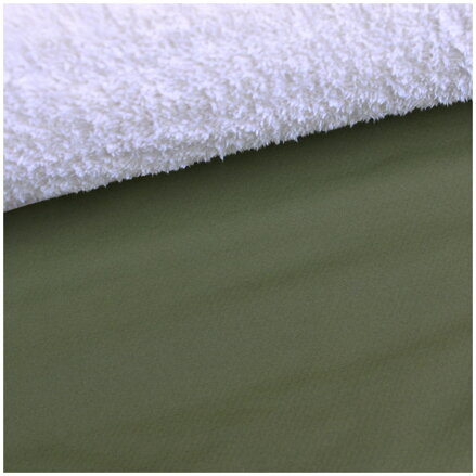 Softshell s barančekom khaki 375g
