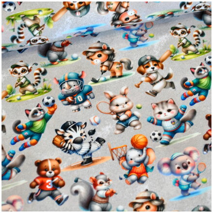 Sport animals jersey