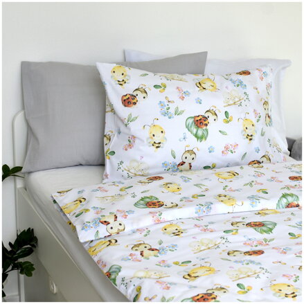 Children´s bed linen Lienky a včielky
