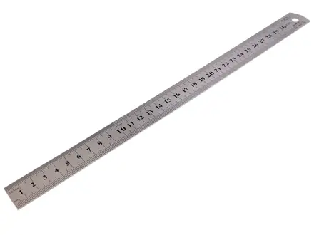 Kovové pravítko 30cm - Metal ruler