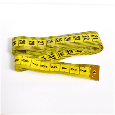 Krajčírsky meter 150cm - žltý - Measuring Tape