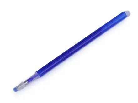 Miznúca prepisovacia ceruzka na textil - modrá