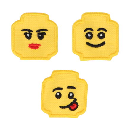 Nažehľovačka stavebnica Smile - textile application