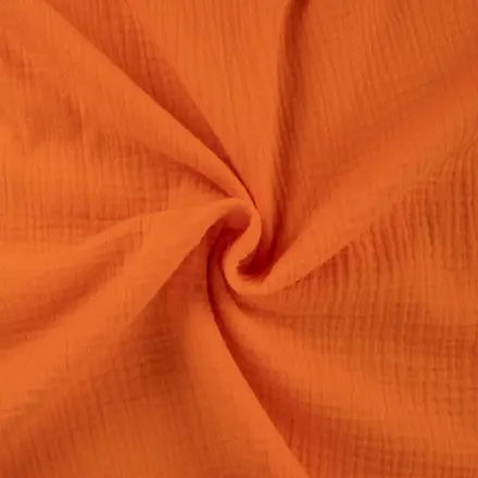 Double gauze neónová oranžová