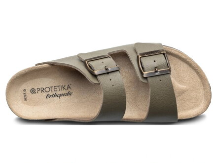 PROTETIKA Šľapky T  918 Walker khaki