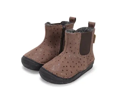 D.D.Step W071-52990A Zimné čižmičky Chocolate