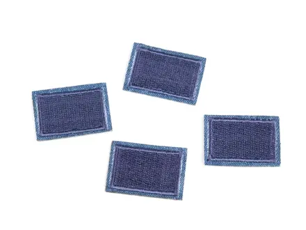 Nažehľovacia záplata na opravy dierok jeansová - textile application 