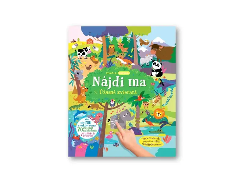 Nájdi ma Úžasné zvieratá Nájdi ma Úžasné zvieratá