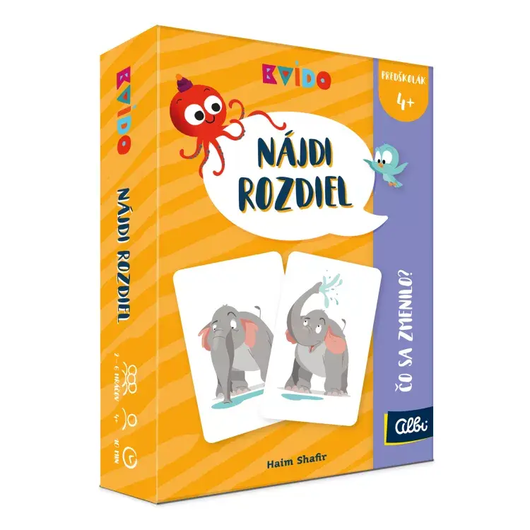 ALBI Kvído - Nájdi rozdiel 