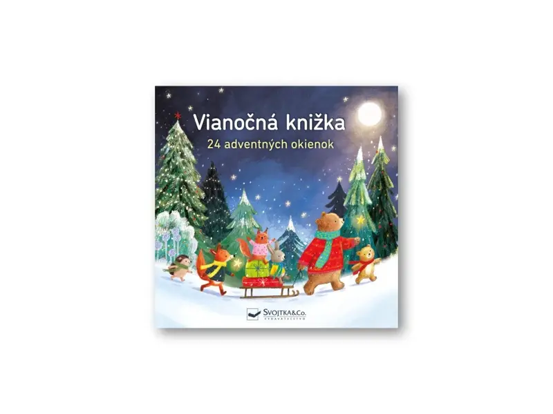 Vianočná knižka 24 adventných okienok