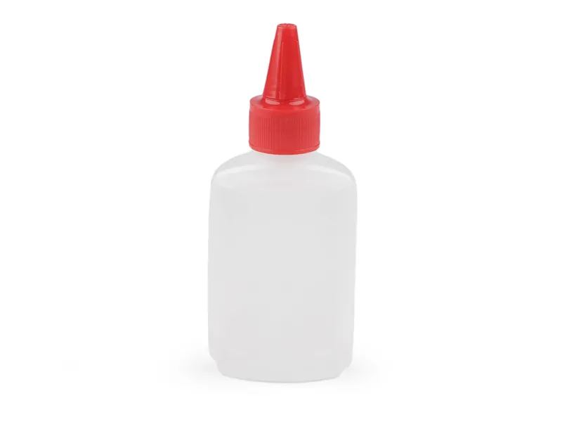 Olej do šijacích strojov 50ml - červená 