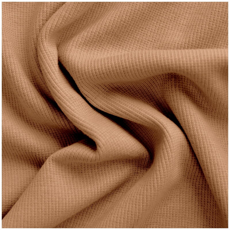 Cappuccino patent vrúbkovaný 2x1 - ribbed knit