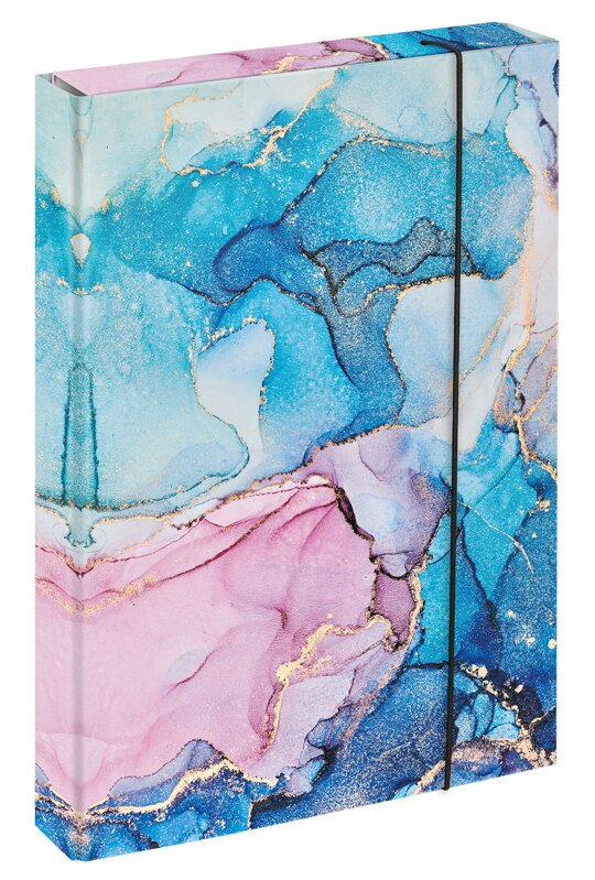 BAAGL Školské dosky A4 Jumbo Marble Pink