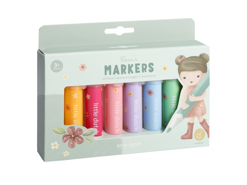 Little Dutch Fixky 8 ks Rosa