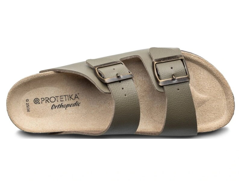 PROTETIKA Šľapky T 918 Walker khaki PROTETIKA Šľapky T 918 Walker khaki