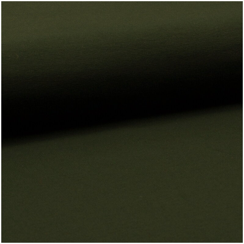 Vojenská zelená teplákovina 50cm