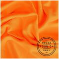 Oranžový patent 2x1 - ribbed knit
