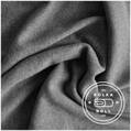 Tmavošedý melír patent 2x1 - ribbed knit