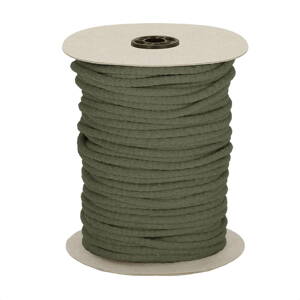 Šnúra bavlnená 7mm khaki - Cotton cord