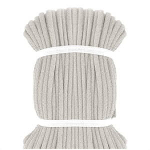Šnúra bavlnená 8mm béžová - Cotton cord