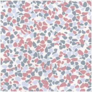 Pastelové kamienky -  cotton fabric 