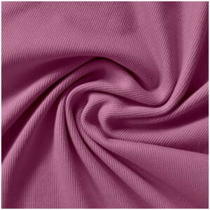 Purpurový patent 2x1 - ribbed knit