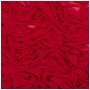 Červený šifón - Red chiffon