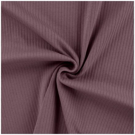 Prúžkovaný úplet čučoriedkový - ribbed jersey