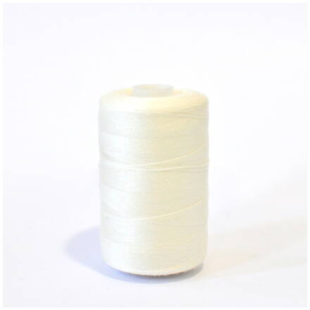 Niť polyesterová 1000m smotanová - Polyester thread