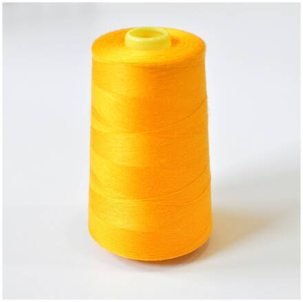 Niť polyesterová 5000y žltá - Polyester thread